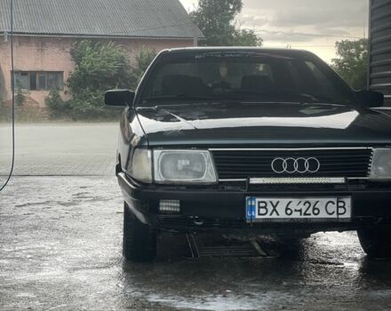 Синий Ауди 100, объемом двигателя 2.3 л и пробегом 340 тыс. км за 1700 $, фото 1 на Automoto.ua