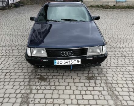 Синий Ауди 100, объемом двигателя 2.3 л и пробегом 465 тыс. км за 1004 $, фото 1 на Automoto.ua