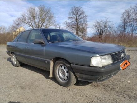 Синій Ауді 100, об'ємом двигуна 2 л та пробігом 365 тис. км за 1450 $, фото 1 на Automoto.ua