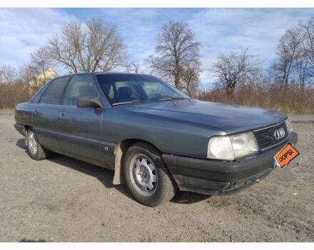 Синий Ауди 100, объемом двигателя 2 л и пробегом 365 тыс. км за 1450 $, фото 1 на Automoto.ua