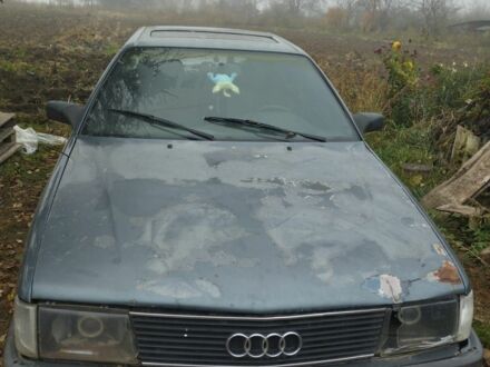 Синий Ауди 100, объемом двигателя 2 л и пробегом 1000 тыс. км за 1000 $, фото 1 на Automoto.ua