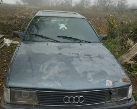 Синій Ауді 100, об'ємом двигуна 2 л та пробігом 1000 тис. км за 1000 $, фото 1 на Automoto.ua