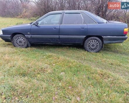 Синий Ауди 100, объемом двигателя 2.31 л и пробегом 424 тыс. км за 1150 $, фото 1 на Automoto.ua
