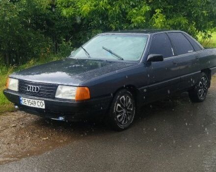 Синий Ауди 100, объемом двигателя 2.3 л и пробегом 225 тыс. км за 1750 $, фото 1 на Automoto.ua