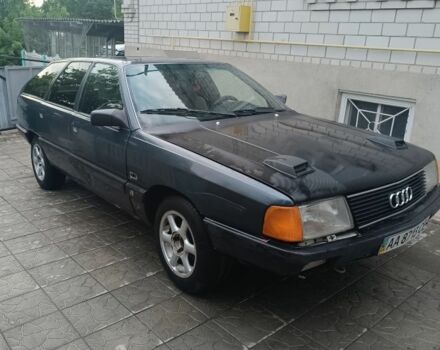 Синий Ауди 100, объемом двигателя 2 л и пробегом 400 тыс. км за 850 $, фото 1 на Automoto.ua