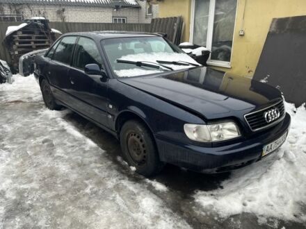 Синій Ауді 100, об'ємом двигуна 2.8 л та пробігом 300 тис. км за 1850 $, фото 1 на Automoto.ua