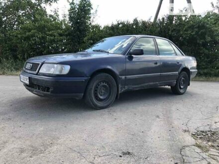 Синій Ауді 100, об'ємом двигуна 2.3 л та пробігом 550 тис. км за 1700 $, фото 1 на Automoto.ua
