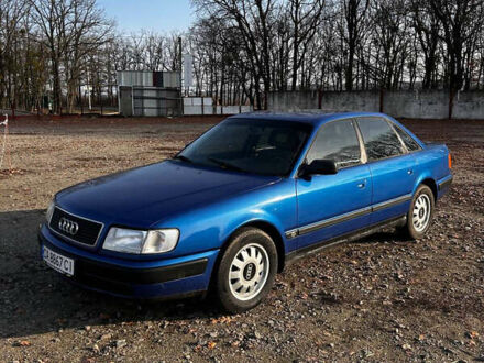 Синий Ауди 100, объемом двигателя 1.98 л и пробегом 358 тыс. км за 2499 $, фото 1 на Automoto.ua