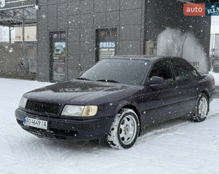 Синий Ауди 100, объемом двигателя 2 л и пробегом 255 тыс. км за 2500 $, фото 1 на Automoto.ua