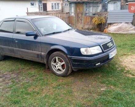 Синій Ауді 100, об'ємом двигуна 2 л та пробігом 400 тис. км за 2900 $, фото 1 на Automoto.ua