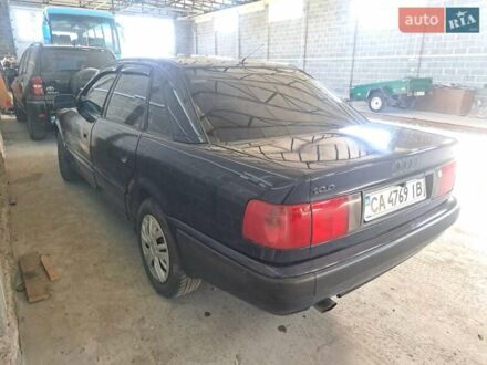 Синий Ауди 100, объемом двигателя 2 л и пробегом 450 тыс. км за 2300 $, фото 1 на Automoto.ua