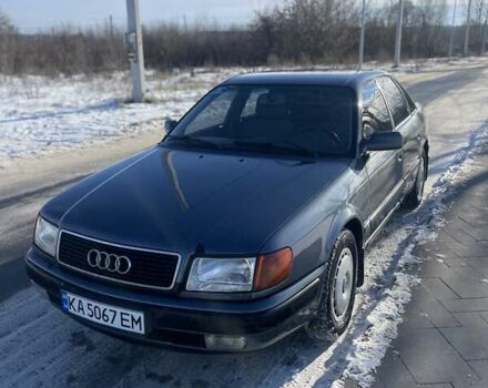 Синий Ауди 100, объемом двигателя 2.8 л и пробегом 500 тыс. км за 2800 $, фото 1 на Automoto.ua