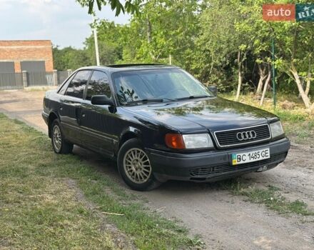 Синий Ауди 100, объемом двигателя 2.3 л и пробегом 320 тыс. км за 1999 $, фото 1 на Automoto.ua