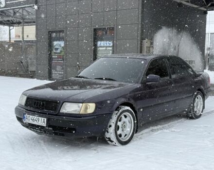 Синий Ауди 100, объемом двигателя 2 л и пробегом 255 тыс. км за 2500 $, фото 1 на Automoto.ua