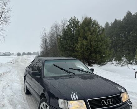 Синій Ауді 100, об'ємом двигуна 2.3 л та пробігом 450 тис. км за 2199 $, фото 1 на Automoto.ua