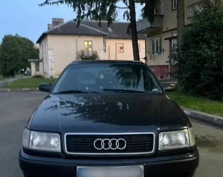 Синий Ауди 100, объемом двигателя 2 л и пробегом 320 тыс. км за 2800 $, фото 1 на Automoto.ua