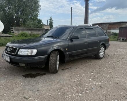 Синий Ауди 100, объемом двигателя 2 л и пробегом 350 тыс. км за 3000 $, фото 1 на Automoto.ua