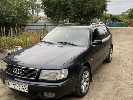 Синій Ауді 100, об'ємом двигуна 2 л та пробігом 200 тис. км за 2800 $, фото 1 на Automoto.ua
