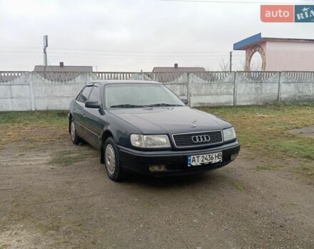 Синий Ауди 100, объемом двигателя 2 л и пробегом 350 тыс. км за 1750 $, фото 1 на Automoto.ua