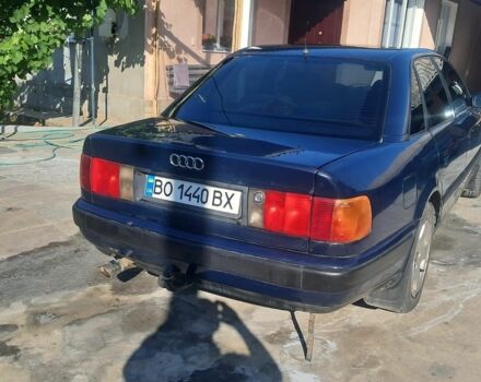 Синий Ауди 100, объемом двигателя 2 л и пробегом 271 тыс. км за 2000 $, фото 1 на Automoto.ua