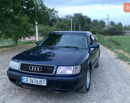 Синій Ауді 100, об'ємом двигуна 1.98 л та пробігом 120 тис. км за 1600 $, фото 1 на Automoto.ua