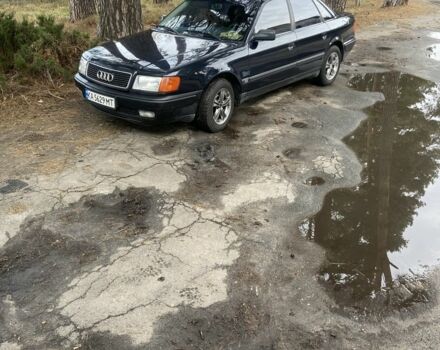 Синій Ауді 100, об'ємом двигуна 2 л та пробігом 477 тис. км за 2500 $, фото 1 на Automoto.ua