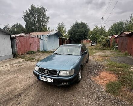 Синій Ауді 100, об'ємом двигуна 2.3 л та пробігом 300 тис. км за 2592 $, фото 1 на Automoto.ua