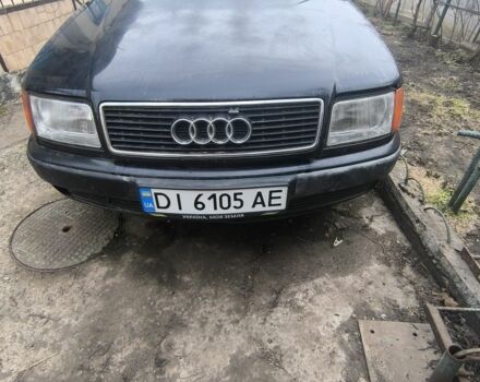 Синий Ауди 100, объемом двигателя 2.3 л и пробегом 280 тыс. км за 1999 $, фото 1 на Automoto.ua