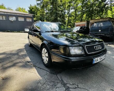 Синий Ауди 100, объемом двигателя 2.3 л и пробегом 278 тыс. км за 1275 $, фото 1 на Automoto.ua