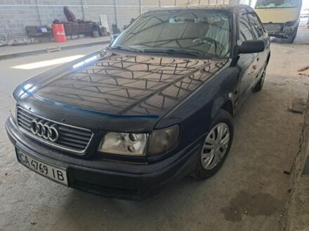 Синій Ауді 100, об'ємом двигуна 2 л та пробігом 450 тис. км за 2200 $, фото 1 на Automoto.ua