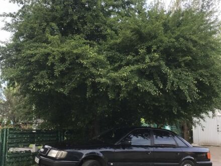 Синій Ауді 100, об'ємом двигуна 2.8 л та пробігом 329 тис. км за 2800 $, фото 1 на Automoto.ua