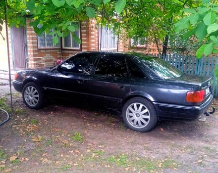 Синій Ауді 100, об'ємом двигуна 2.6 л та пробігом 357 тис. км за 3300 $, фото 1 на Automoto.ua