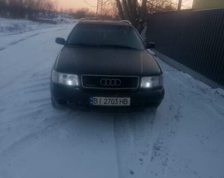 Синій Ауді 100, об'ємом двигуна 2.77 л та пробігом 900 тис. км за 2000 $, фото 1 на Automoto.ua