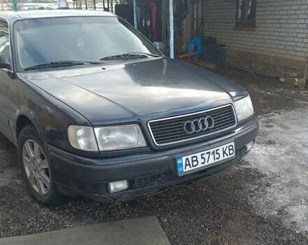 Синій Ауді 100, об'ємом двигуна 2.8 л та пробігом 546 тис. км за 1100 $, фото 1 на Automoto.ua