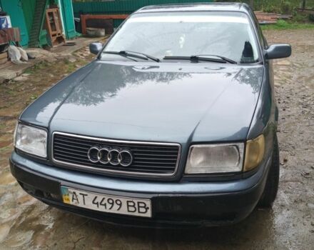 Синий Ауди 100, объемом двигателя 2 л и пробегом 450 тыс. км за 1600 $, фото 1 на Automoto.ua