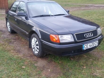 Синий Ауди 100, объемом двигателя 2.3 л и пробегом 305 тыс. км за 2800 $, фото 1 на Automoto.ua