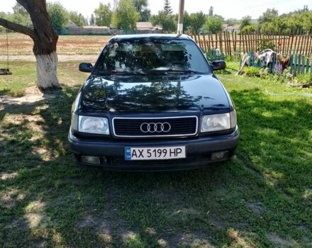Синий Ауди 100, объемом двигателя 2.6 л и пробегом 623 тыс. км за 2500 $, фото 1 на Automoto.ua