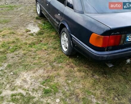 Синий Ауди 100, объемом двигателя 2.3 л и пробегом 604 тыс. км за 1350 $, фото 1 на Automoto.ua