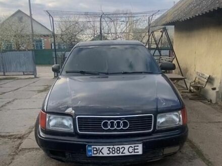 Синий Ауди 100, объемом двигателя 2.6 л и пробегом 350 тыс. км за 1700 $, фото 1 на Automoto.ua