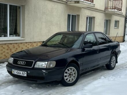 Синій Ауді 100, об'ємом двигуна 2.6 л та пробігом 306 тис. км за 1950 $, фото 1 на Automoto.ua