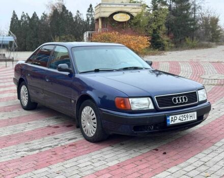 Синий Ауди 100, объемом двигателя 2.6 л и пробегом 250 тыс. км за 1999 $, фото 1 на Automoto.ua