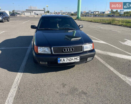 Синий Ауди 100, объемом двигателя 2.3 л и пробегом 363 тыс. км за 2900 $, фото 1 на Automoto.ua