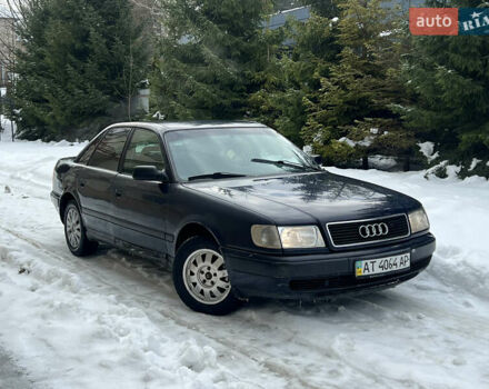 Синій Ауді 100, об'ємом двигуна 2.6 л та пробігом 306 тис. км за 1950 $, фото 1 на Automoto.ua