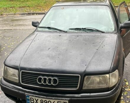 Синій Ауді 100, об'ємом двигуна 2.3 л та пробігом 350 тис. км за 1900 $, фото 1 на Automoto.ua