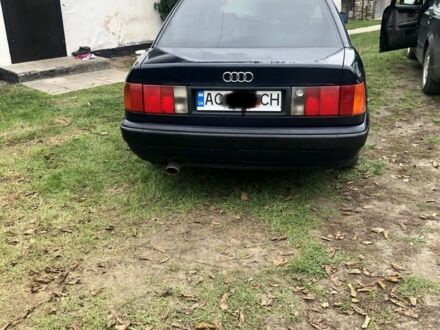 Синий Ауди 100, объемом двигателя 2.3 л и пробегом 3 тыс. км за 2300 $, фото 1 на Automoto.ua