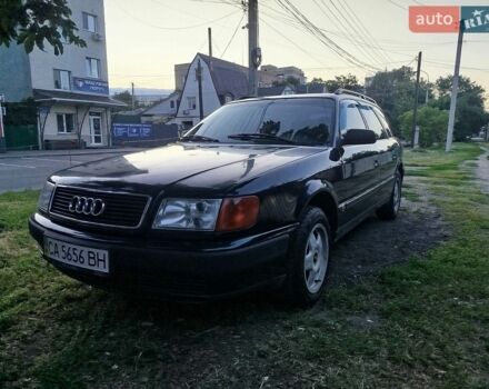 Синий Ауди 100, объемом двигателя 2.5 л и пробегом 278 тыс. км за 2800 $, фото 1 на Automoto.ua