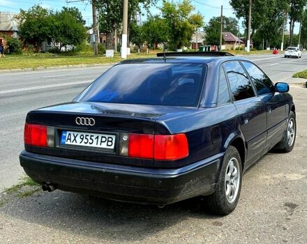 Синій Ауді 100, об'ємом двигуна 2.6 л та пробігом 254 тис. км за 2250 $, фото 1 на Automoto.ua