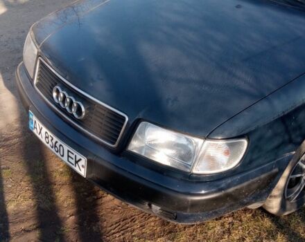 Синій Ауді 100, об'ємом двигуна 2 л та пробігом 360 тис. км за 1900 $, фото 1 на Automoto.ua