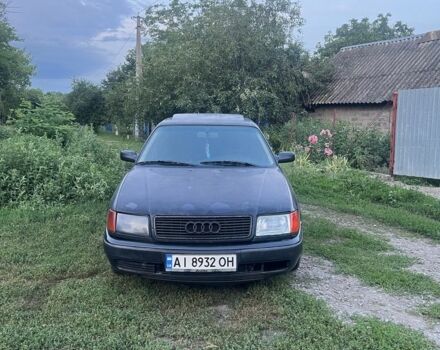 Синий Ауди 100, объемом двигателя 2 л и пробегом 444 тыс. км за 2200 $, фото 1 на Automoto.ua