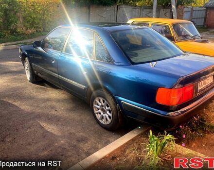 Синій Ауді 100, об'ємом двигуна 2 л та пробігом 288 тис. км за 2200 $, фото 1 на Automoto.ua